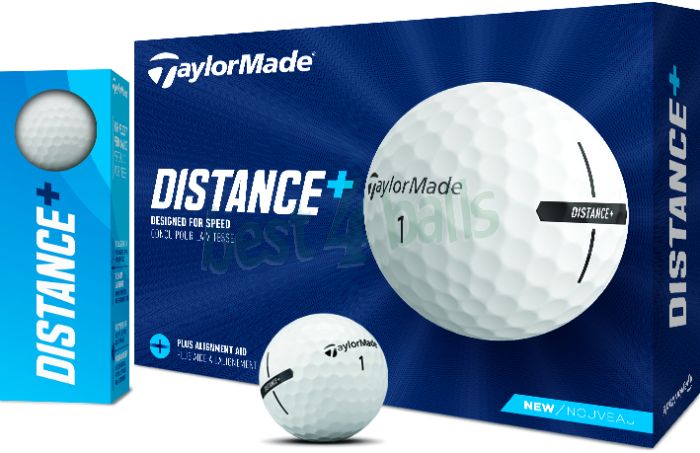TaylorMade Distance Plus over-run golf balls no minimum order at Best4Balls