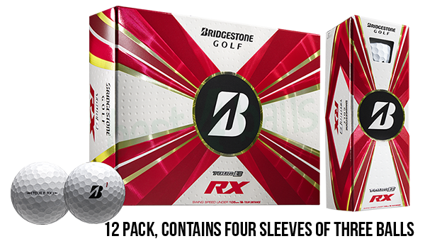 Offers NEW - Bridgestone Tour B RX Golf Balls - White - 3 Dozen