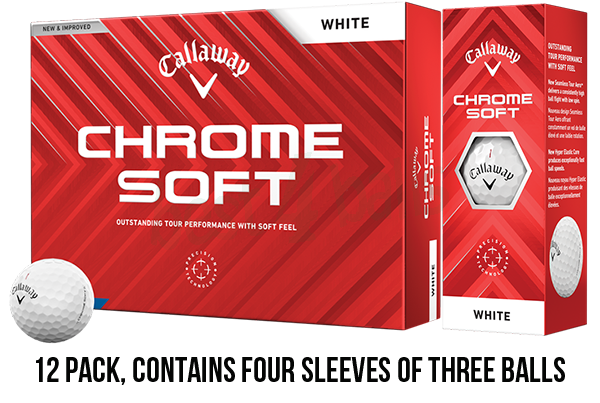 4 Dozen Callaway Chrome purchases Soft X